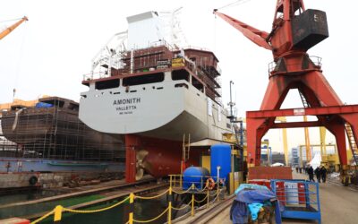 Official entry into service of the M/T AMONITH